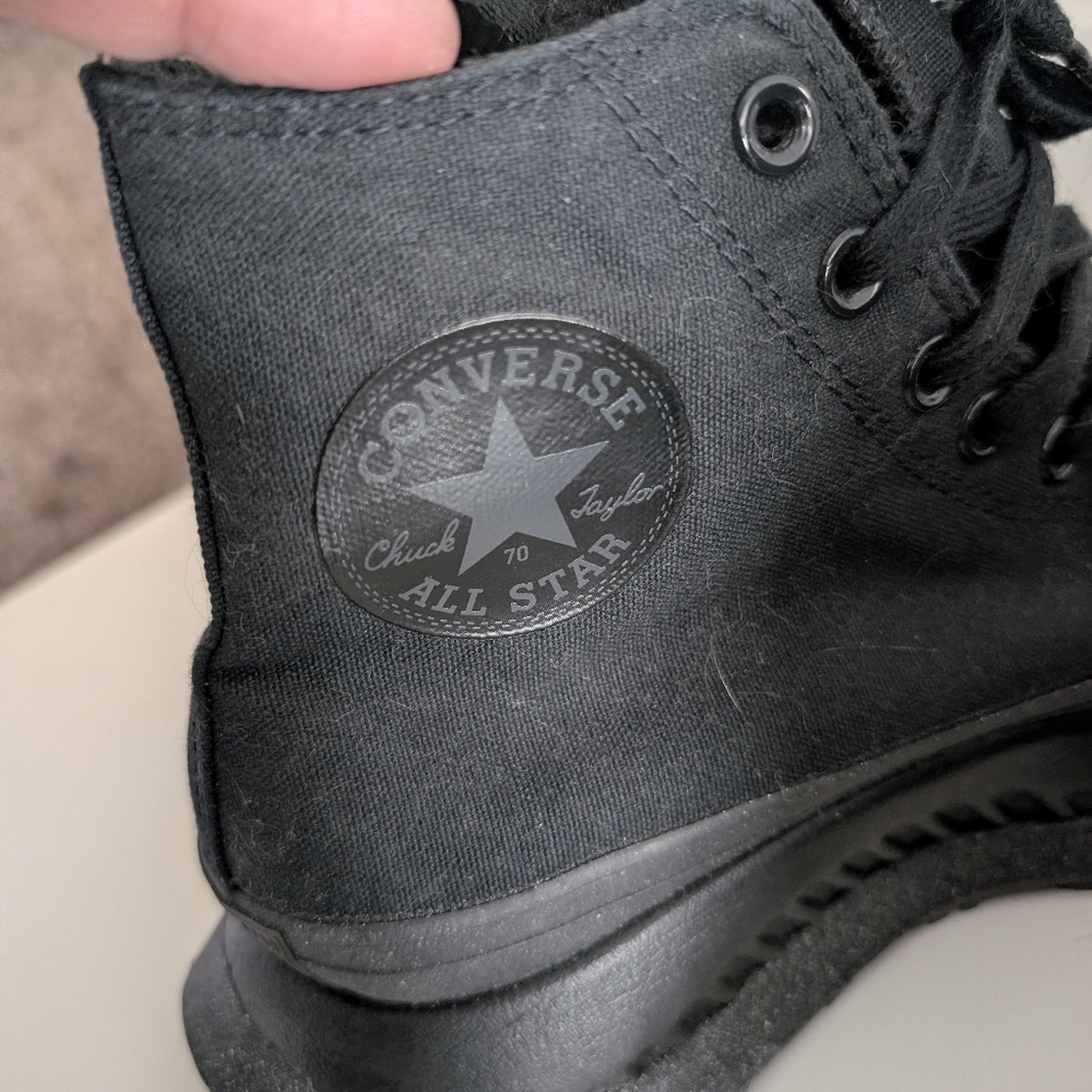 2022 Converse Chuck 70 AT-CX Counter Climate High 'Triple Black' - Picture 6 of 12